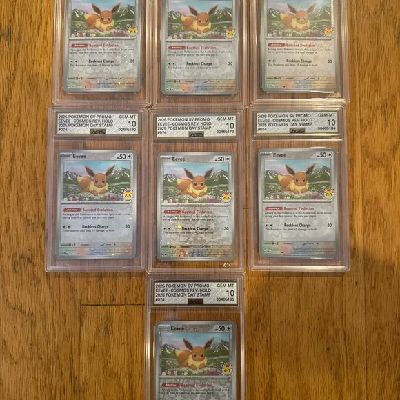 AGS 10 Gem Mint Eevee Pokemon Day 2025 Promo Card